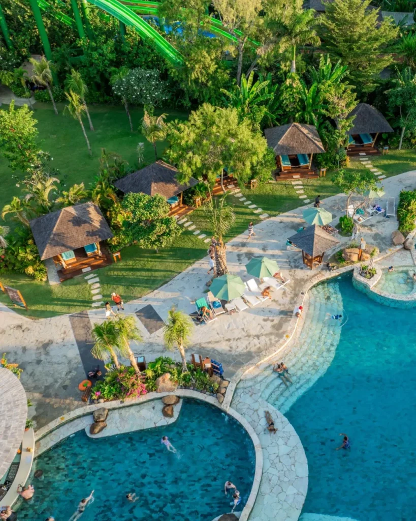 Waterbom Bali waterpark in Kuta